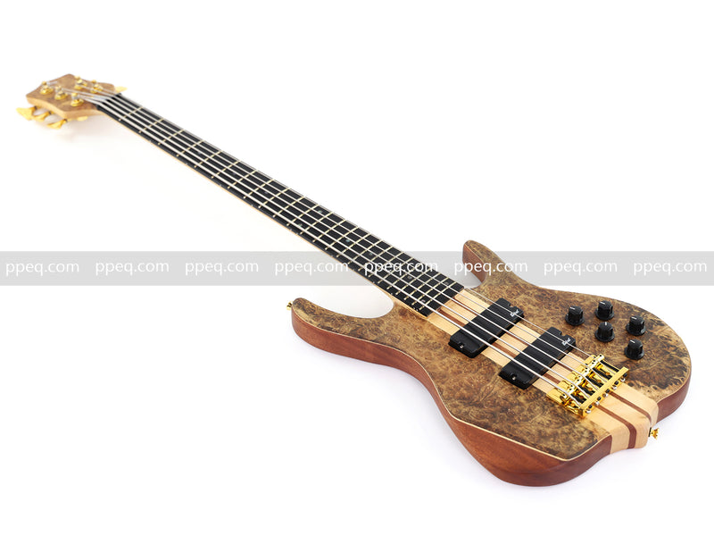 5-String Neck-Through Active Electric Bass Guitar (YMZ-193X)