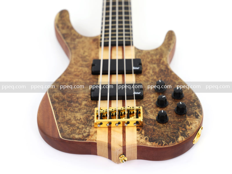 5-String Neck-Through Active Electric Bass Guitar (YMZ-193X)