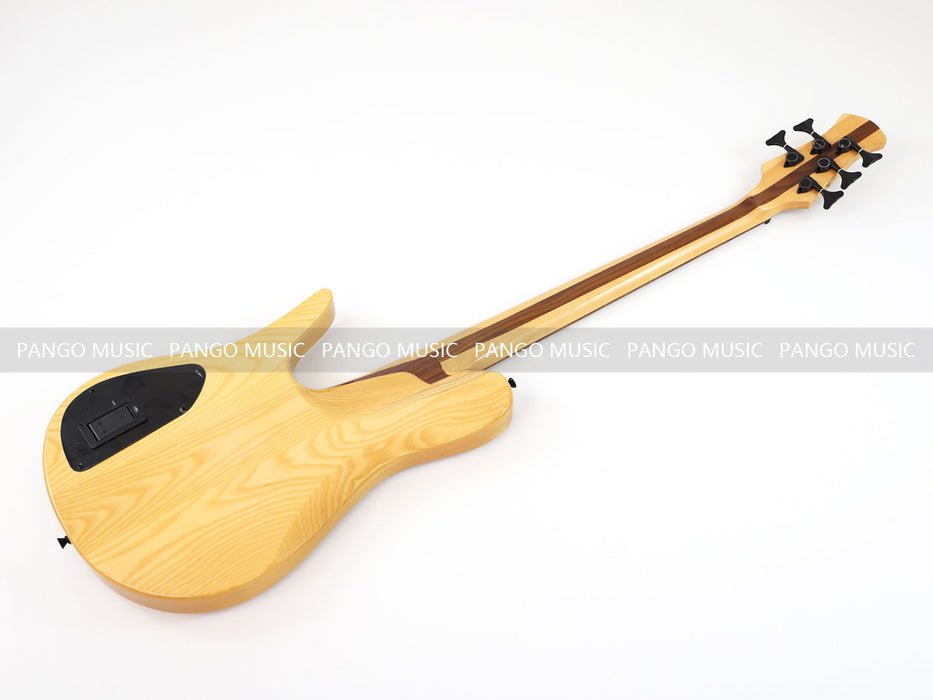 5 Strings Ash wood Body Electric Bass Guitar with Birdseye Maple Top (GKS-082)