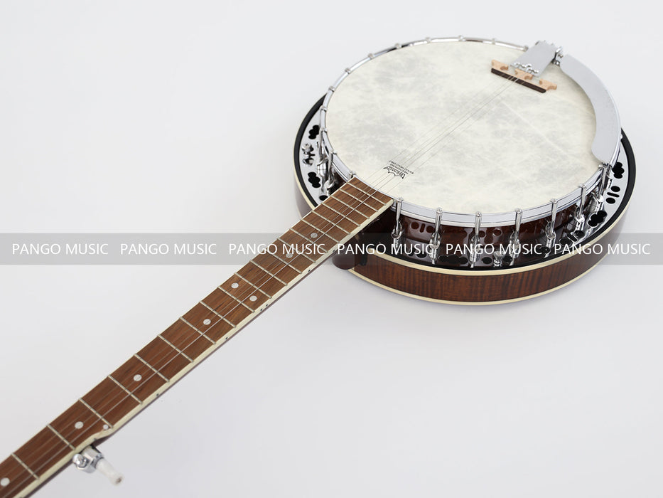 PANGO MUSIC Light Brown 5 Strings Banjo (HDB-508)