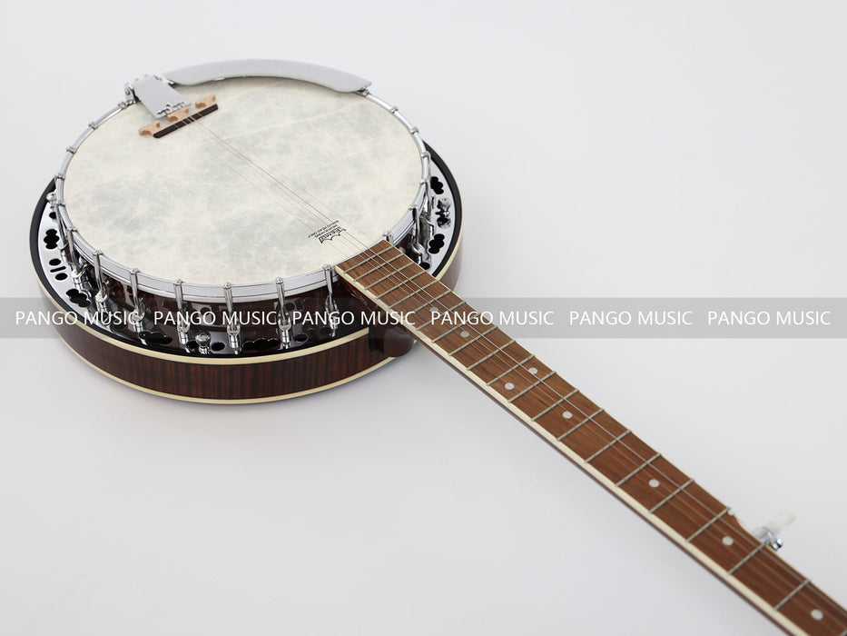 PANGO MUSIC Light Brown 5 Strings Banjo (HDB-508)