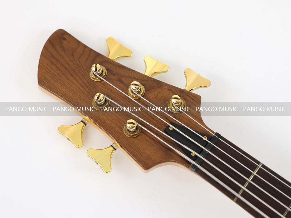 5 Strings Neck Through Walnut Body Electric Bass Guitar (GKS-068)