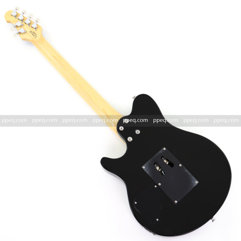 6-String AX40 Style Electric Guitar with Gloss Transparent Blue Finish (GKS-102)