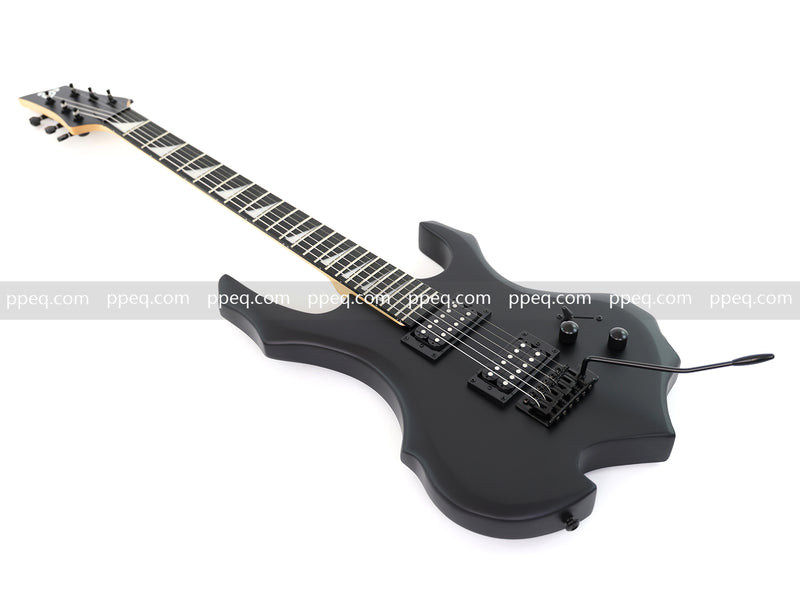 6-String Black Matte Finish Electric Guitar (YMZ-273)