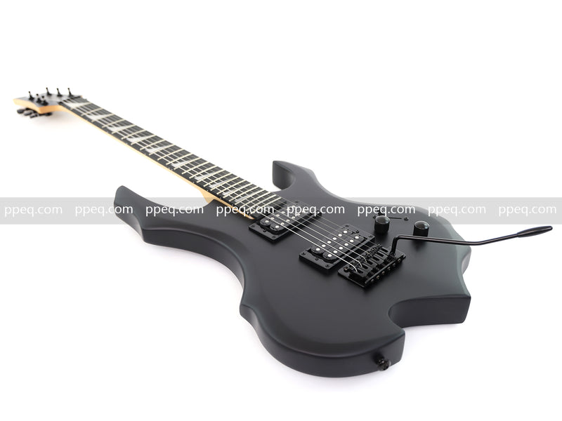6-String Black Matte Finish Electric Guitar (YMZ-273)