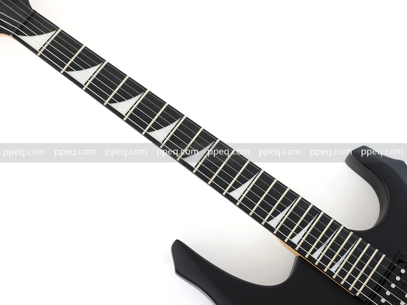 6-String Black Matte Finish Electric Guitar (YMZ-273)