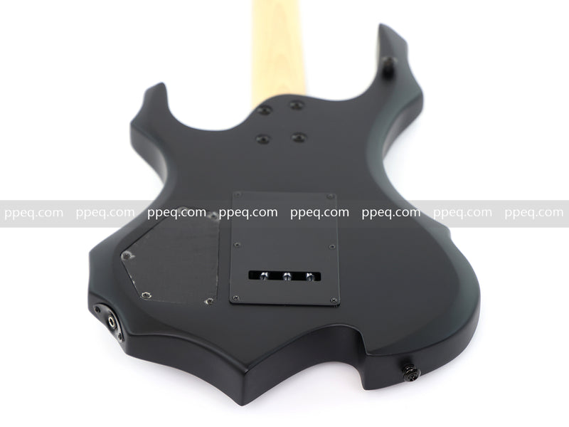 6-String Black Matte Finish Electric Guitar (YMZ-273)