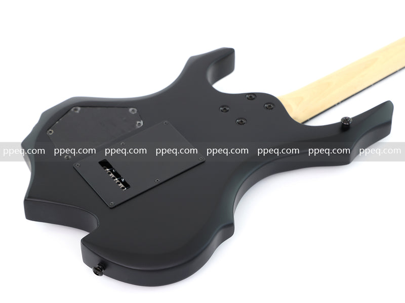 6-String Black Matte Finish Electric Guitar (YMZ-273)