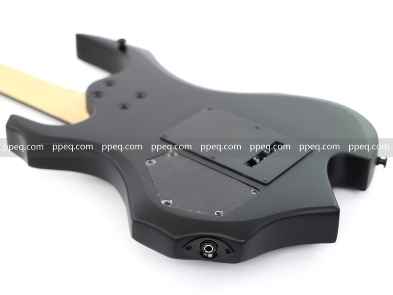 6-String Black Matte Finish Electric Guitar (YMZ-273)