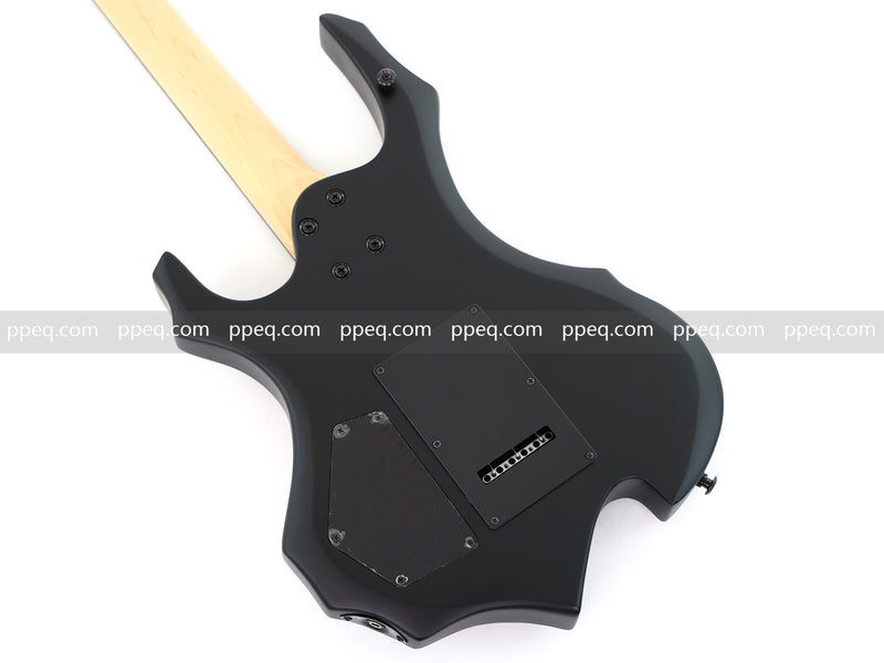 6-String Black Matte Finish Electric Guitar (YMZ-273)