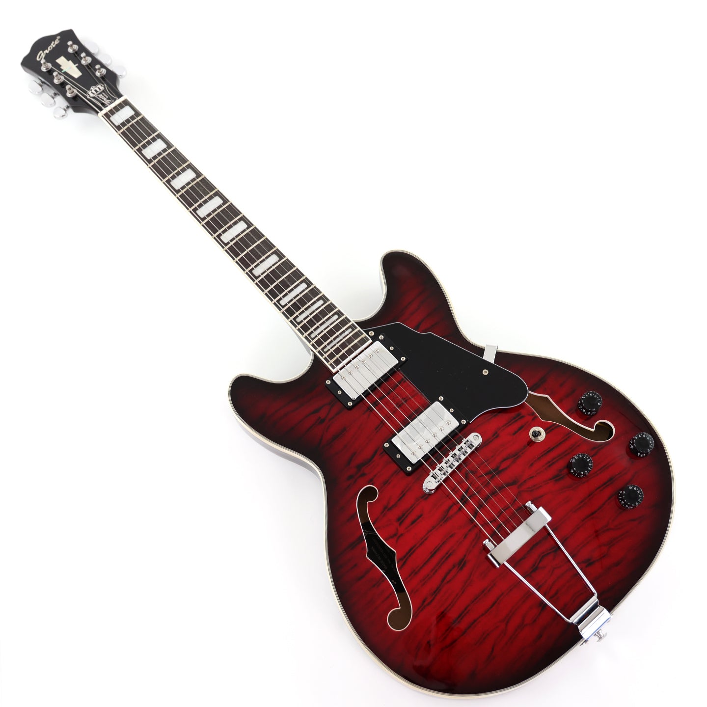 6-String ES-Style Semi-Hollow Body Electric Guitar (YMZ-033)