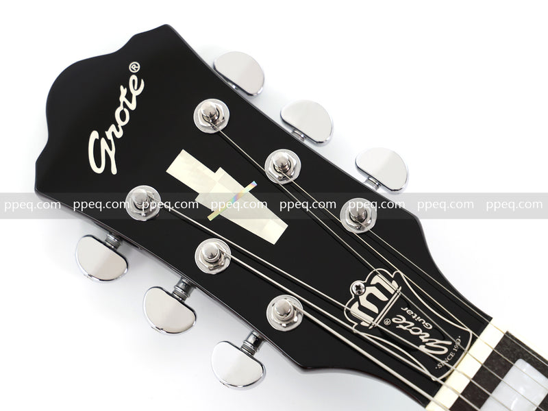 6-String ES-Style Semi-Hollow Body Electric Guitar (YMZ-033)