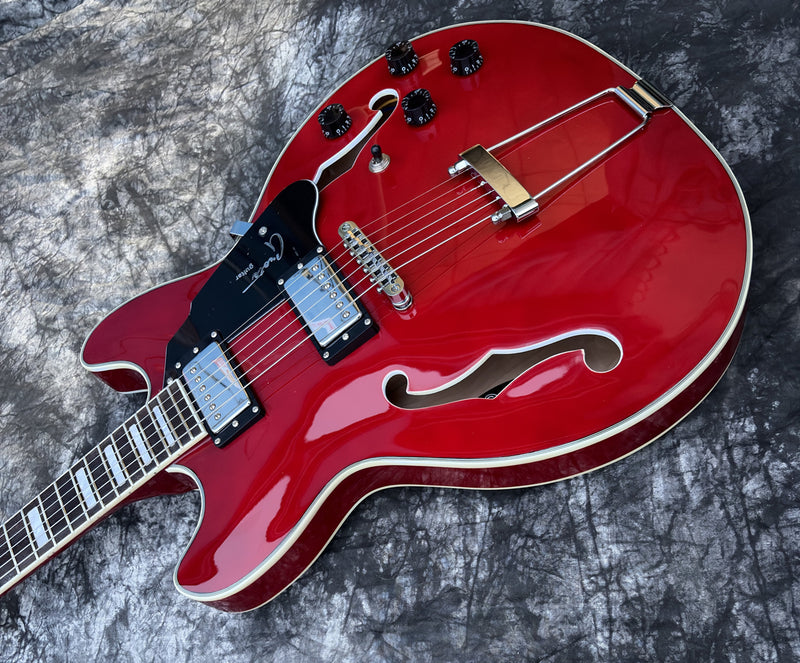 6-String ES-Style Semi-Hollow Body Electric Guitar (YMZ-072)