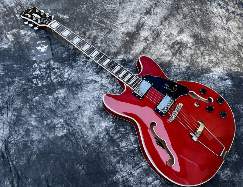 6-String ES-Style Semi-Hollow Body Electric Guitar (YMZ-072)