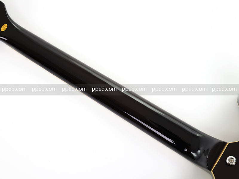 6-String ES-Style Semi-Hollow Body Electric Guitar with Sunburst Gloss Finish (YMZ-153)