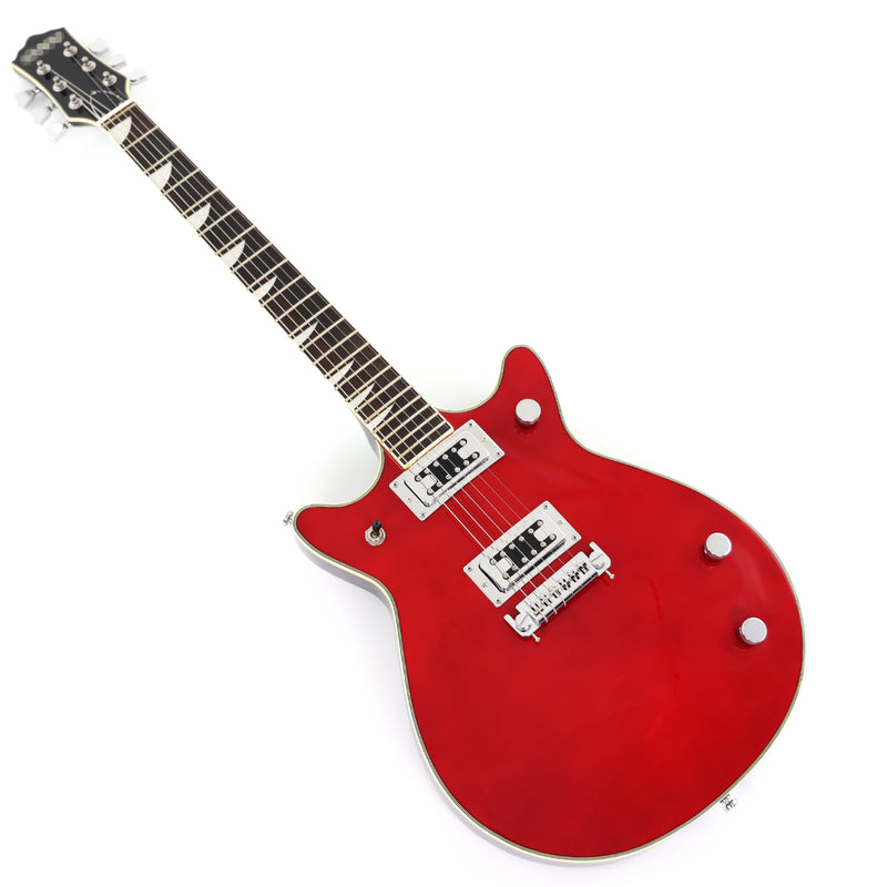 6-String Electric Guitar with Candy Apple Red Gloss Finish (HY-2505)