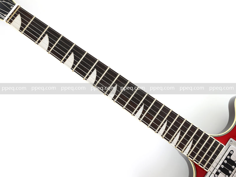 6-String Electric Guitar with Candy Apple Red Gloss Finish (HY-2505)