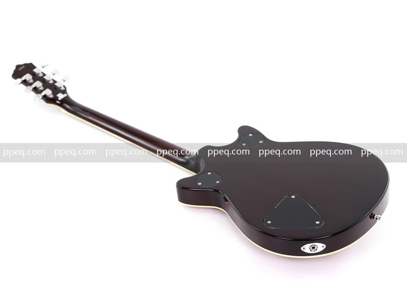 6-String Electric Guitar with Candy Apple Red Gloss Finish (HY-2505)