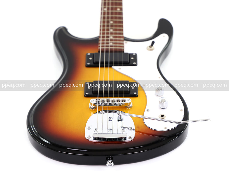 6-String Gloss Sunburst Electric Guitar (HY-2556)