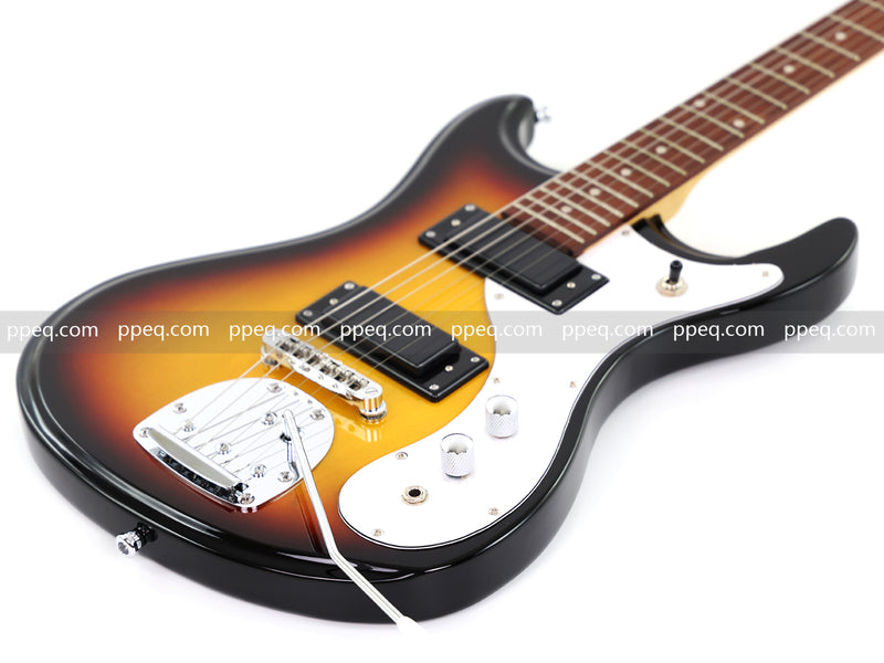 6-String Gloss Sunburst Electric Guitar (HY-2556)
