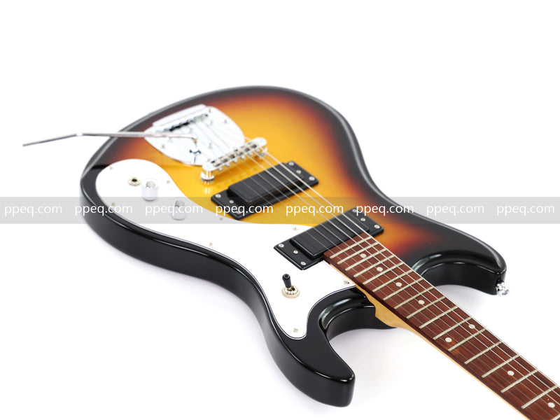6-String Gloss Sunburst Electric Guitar (HY-2556)