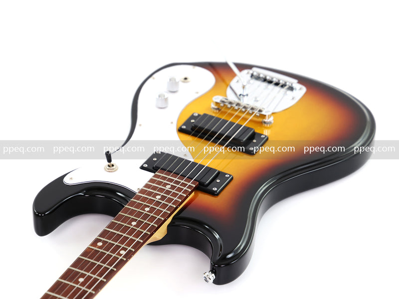6-String Gloss Sunburst Electric Guitar (HY-2556)