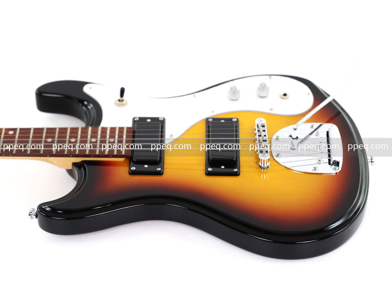 6-String Gloss Sunburst Electric Guitar (HY-2556)