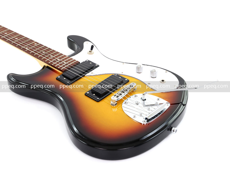 6-String Gloss Sunburst Electric Guitar (HY-2556)