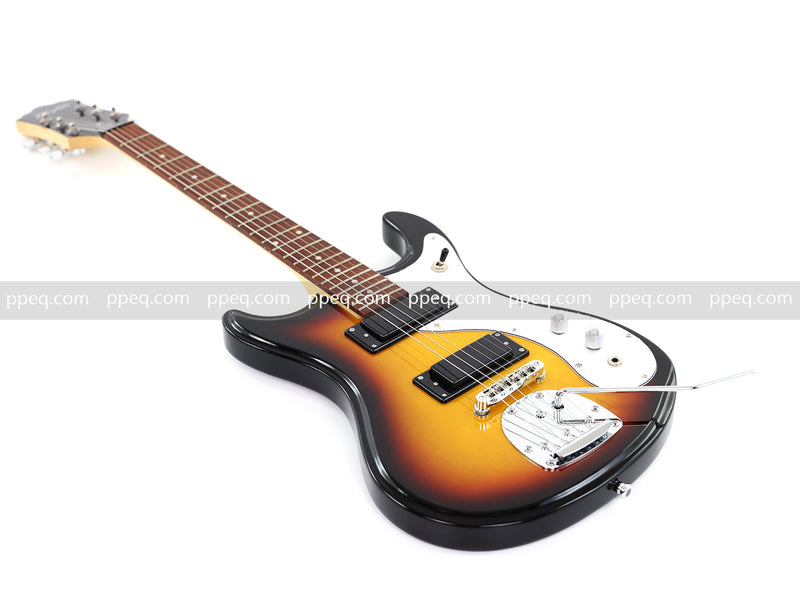 6-String Gloss Sunburst Electric Guitar (HY-2556)