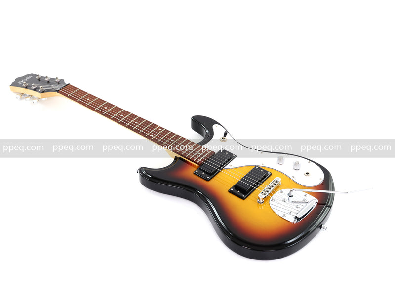 6-String Gloss Sunburst Electric Guitar (HY-2556)