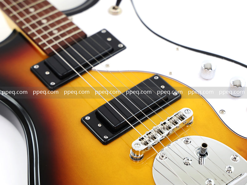 6-String Gloss Sunburst Electric Guitar (HY-2556)