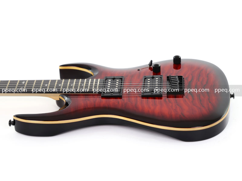 6-String Glossy Finish Electric Guitar (YMZ-269)