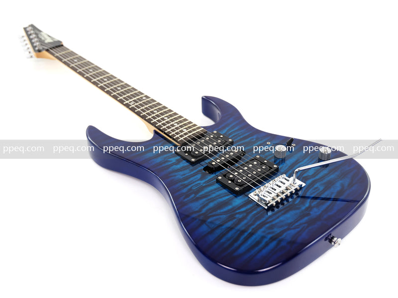 6-String Glossy Finish Electric Guitar with Single-Direction Tremolo (YMZ-267)