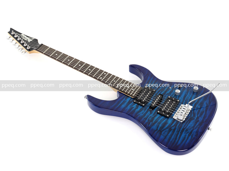 6-String Glossy Finish Electric Guitar with Single-Direction Tremolo (YMZ-267)