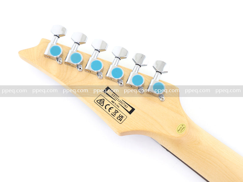 6-String Glossy Finish Electric Guitar with Single-Direction Tremolo (YMZ-267)