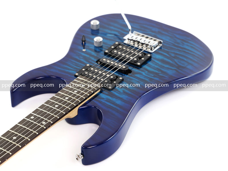 6-String Glossy Finish Electric Guitar with Single-Direction Tremolo (YMZ-267)