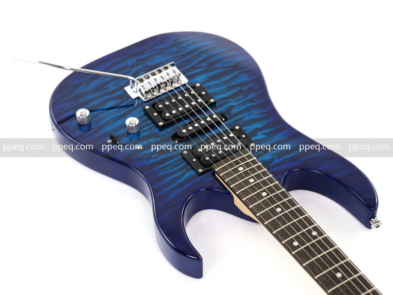 6-String Glossy Finish Electric Guitar with Single-Direction Tremolo (YMZ-267)