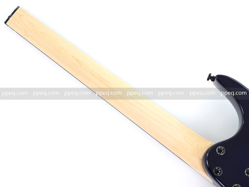 6-String Headless Electric Guitar with Burl Maple Veneer Top (YY-640)