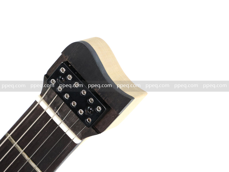 6-String Headless Electric Guitar with Gloss Sunburst Finish (PJX-520X)