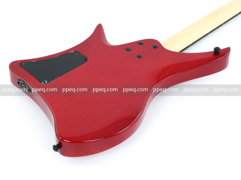 6-String Headless Electric Guitar with Gloss Sunburst Finish (PJX-520X)