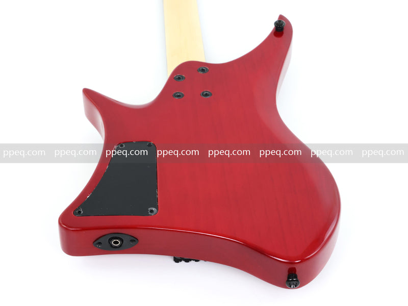 6-String Headless Electric Guitar with Gloss Sunburst Finish (PJX-520X)