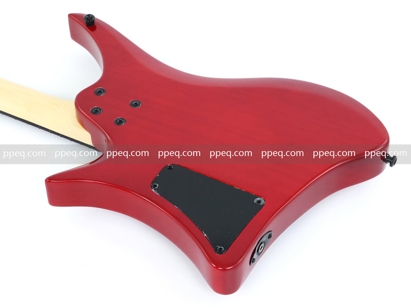 6-String Headless Electric Guitar with Gloss Sunburst Finish (PJX-520X)