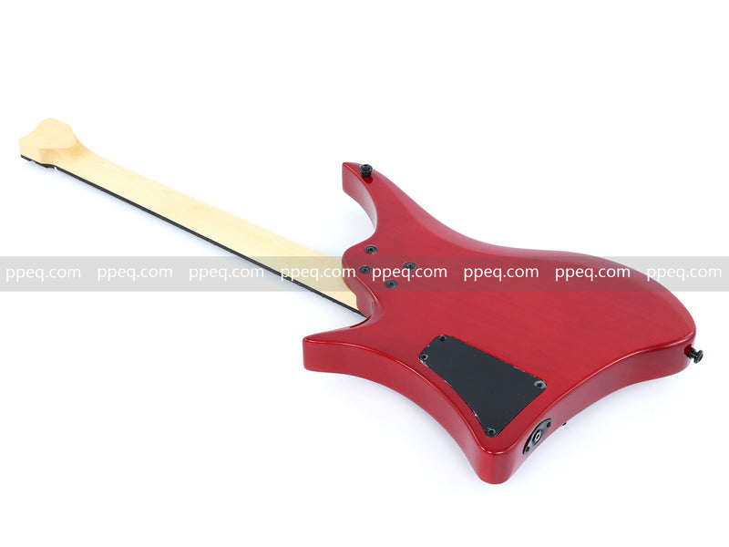 6-String Headless Electric Guitar with Gloss Sunburst Finish (PJX-520X)