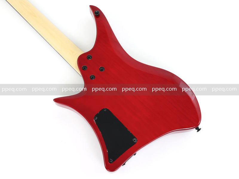 6-String Headless Electric Guitar with Gloss Sunburst Finish (PJX-520X)