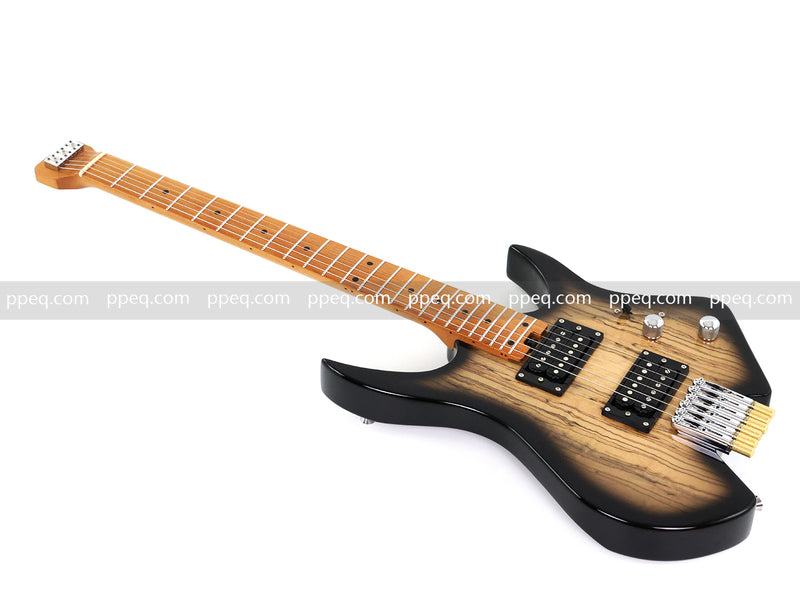 6-String Headless Electric Guitar with Roasted Maple Neck (HYH-001)
