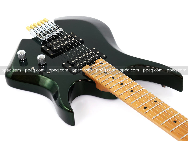 6-String Headless Electric Guitar with Roasted Maple Neck (HYH-002)