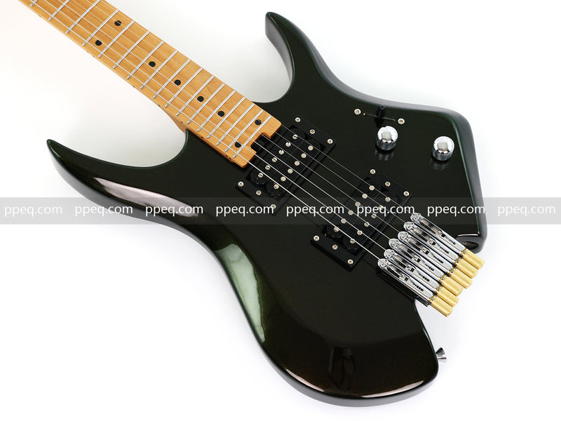 6-String Headless Electric Guitar with Roasted Maple Neck (HYH-002)