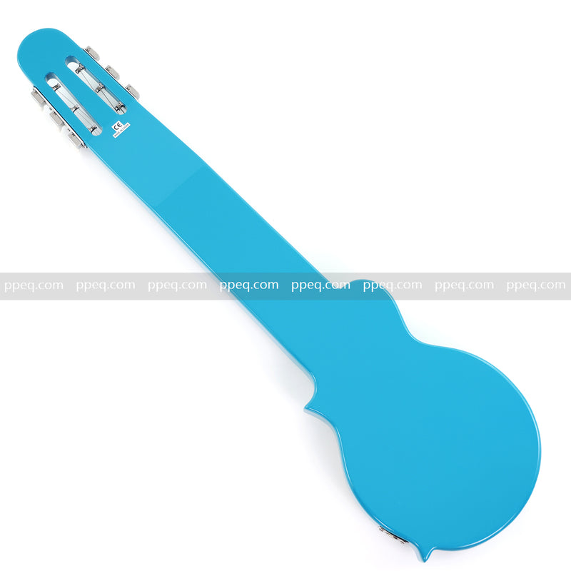 6-String Lap Steel Guitar with Gloss Bright Turquoise Finish (HY-2530)