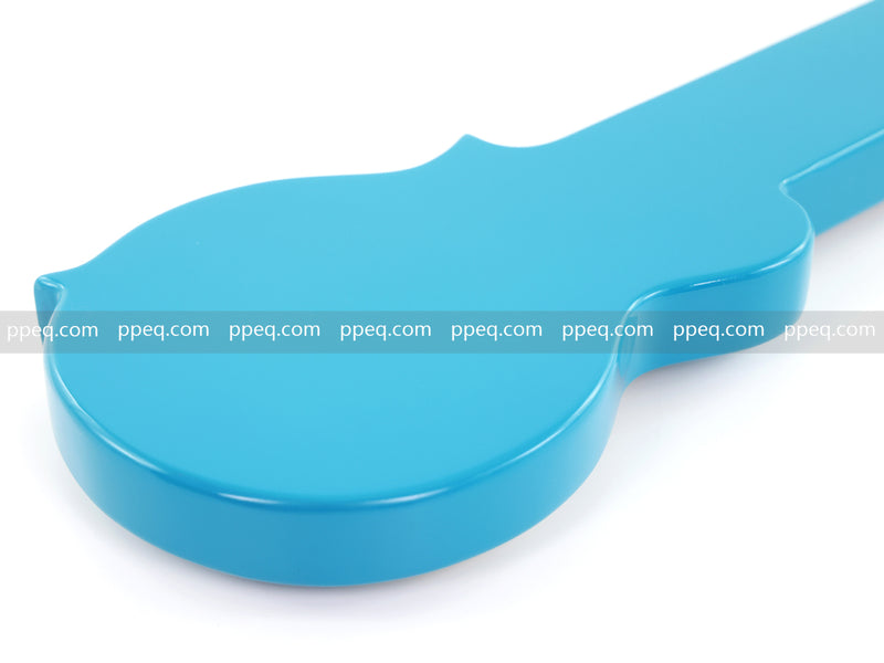 6-String Lap Steel Guitar with Gloss Bright Turquoise Finish (HY-2530)