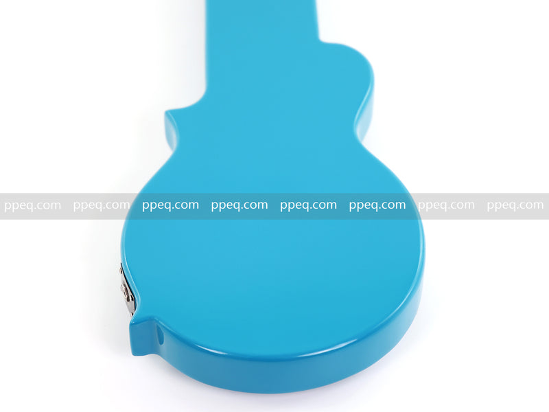 6-String Lap Steel Guitar with Gloss Bright Turquoise Finish (HY-2530)